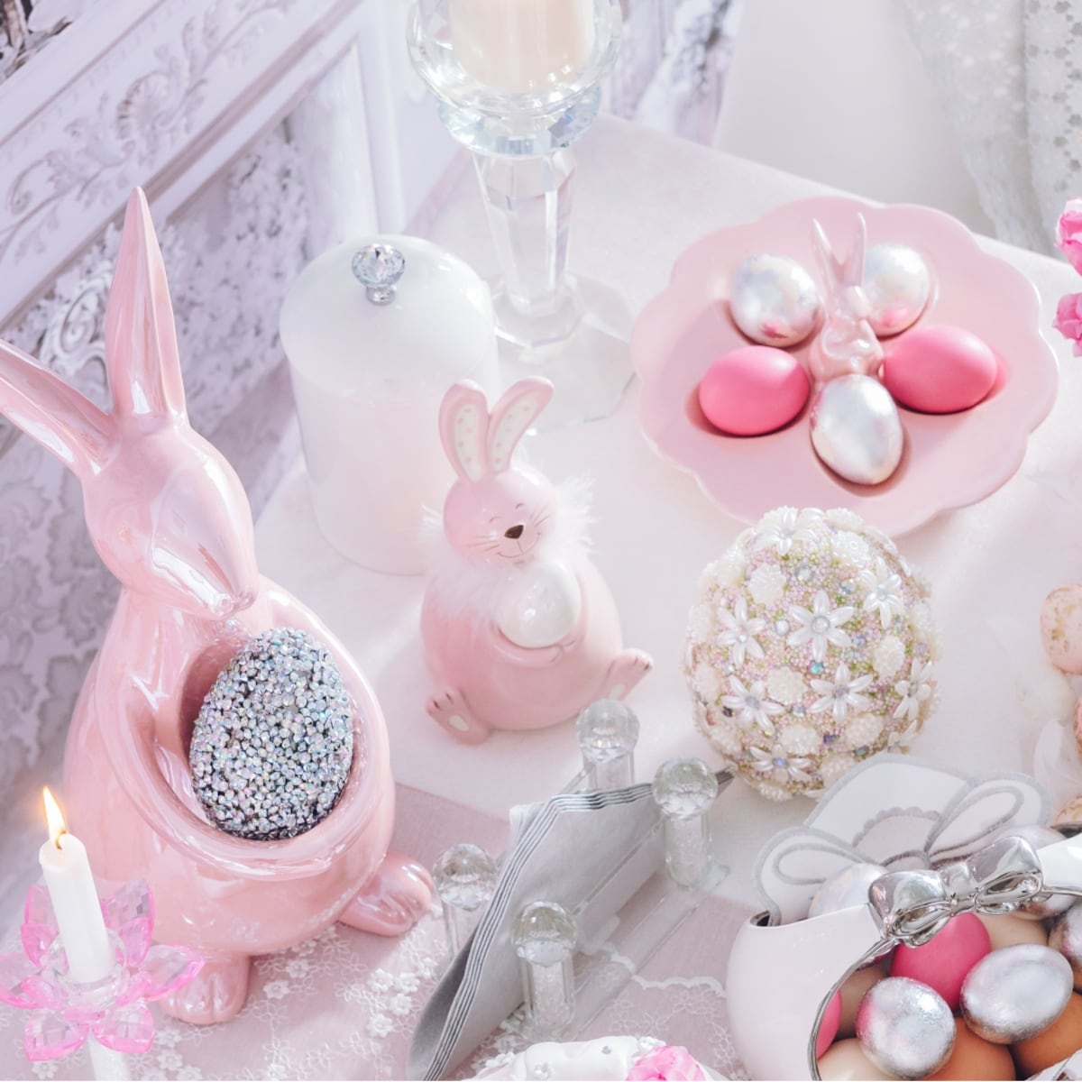 Patera Na Jajka Pearly Bunny