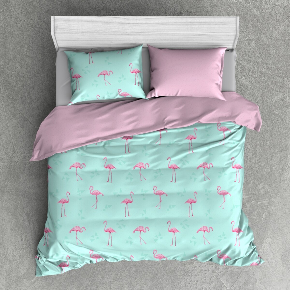 Pościel z Bawełny Satynowej Flamini 160x200