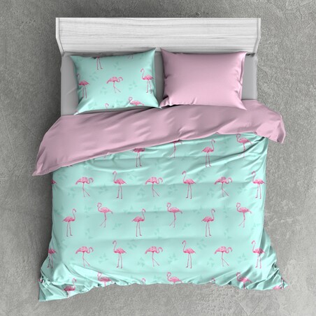 Pościel z Bawełny Satynowej Flamini 160x200