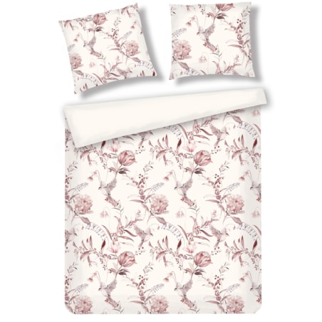 Pościel Welwetowa Sinobella 200x220 cm z motywem roślinnym