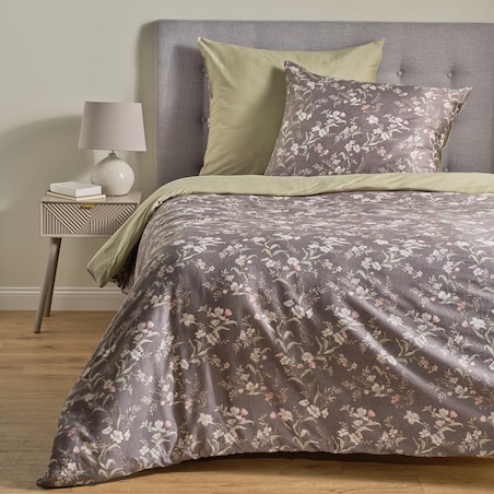 Pościel z bawełny satynowej Tomo 200x220 cm z wzorem kwiatowym