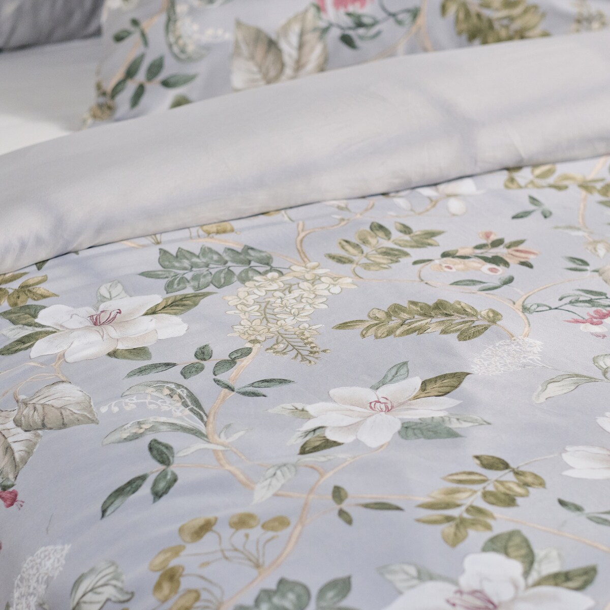 Pościel z bawełny satynowej Rebeccas 200x220 cm z motywem kwiatowym