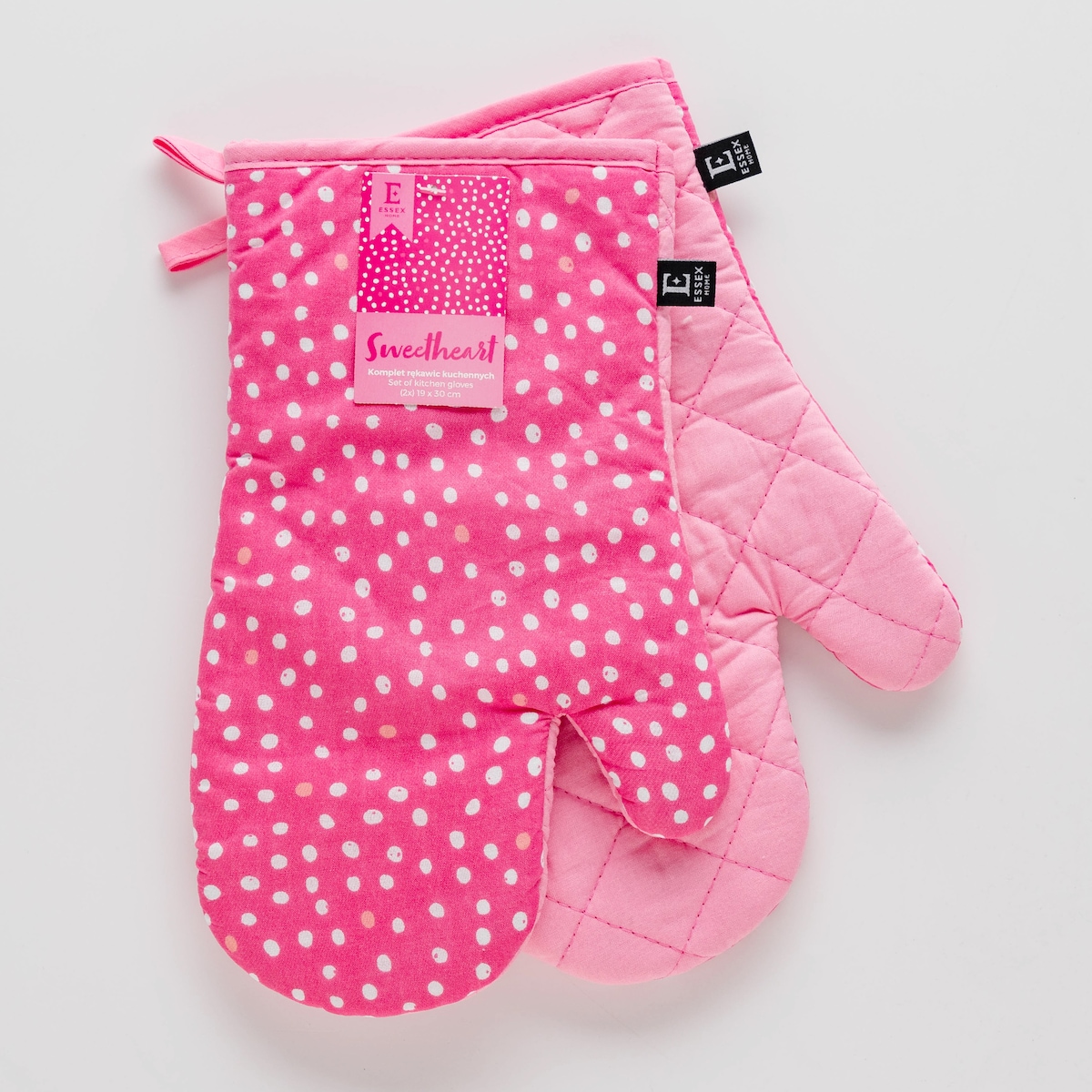 Komplet Rękawic Kuchennych Sweetheart 19x30 cm