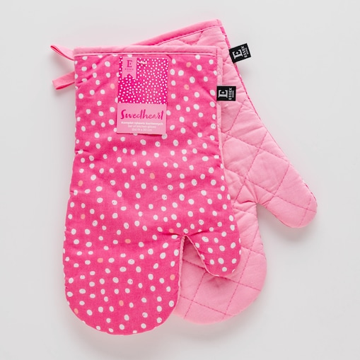 Komplet Rękawic Kuchennych Sweetheart 19x30 cm