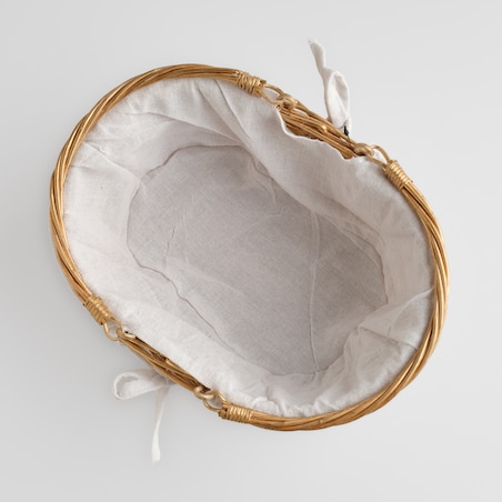 Koszyk z rączką Cabra 23x30 cm