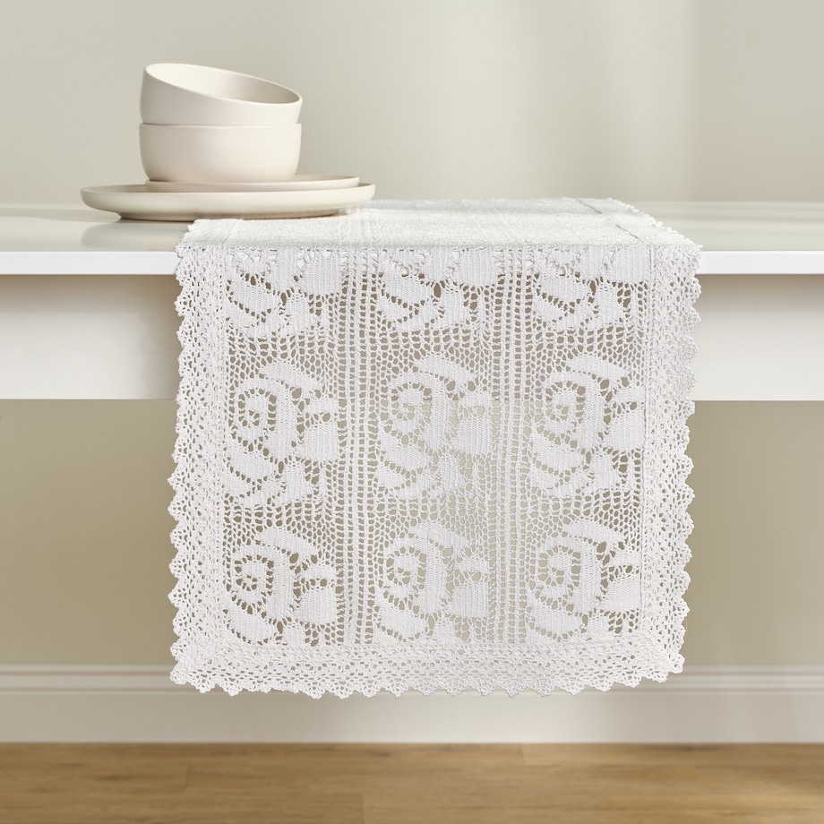 Bieżnik koronkowy Folk2 35x180 cm