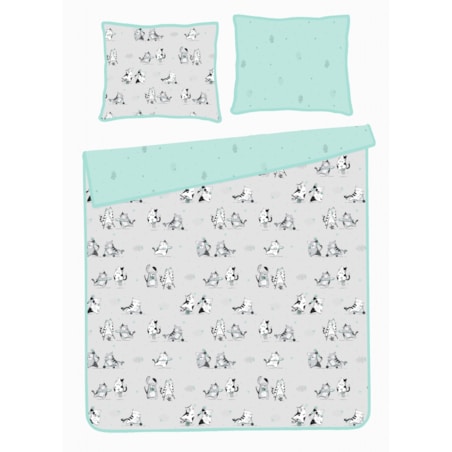 Pościel Z Bawełny Satynowej Dogicat 160x200