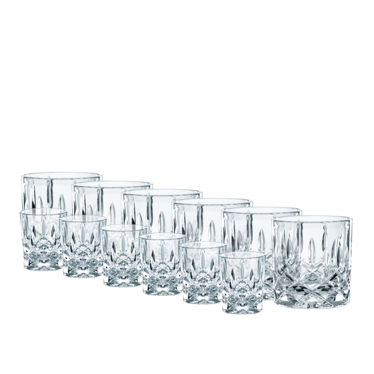 Komplet Szklanek do Whisky I Kieliszków Do Wódki Noblesse