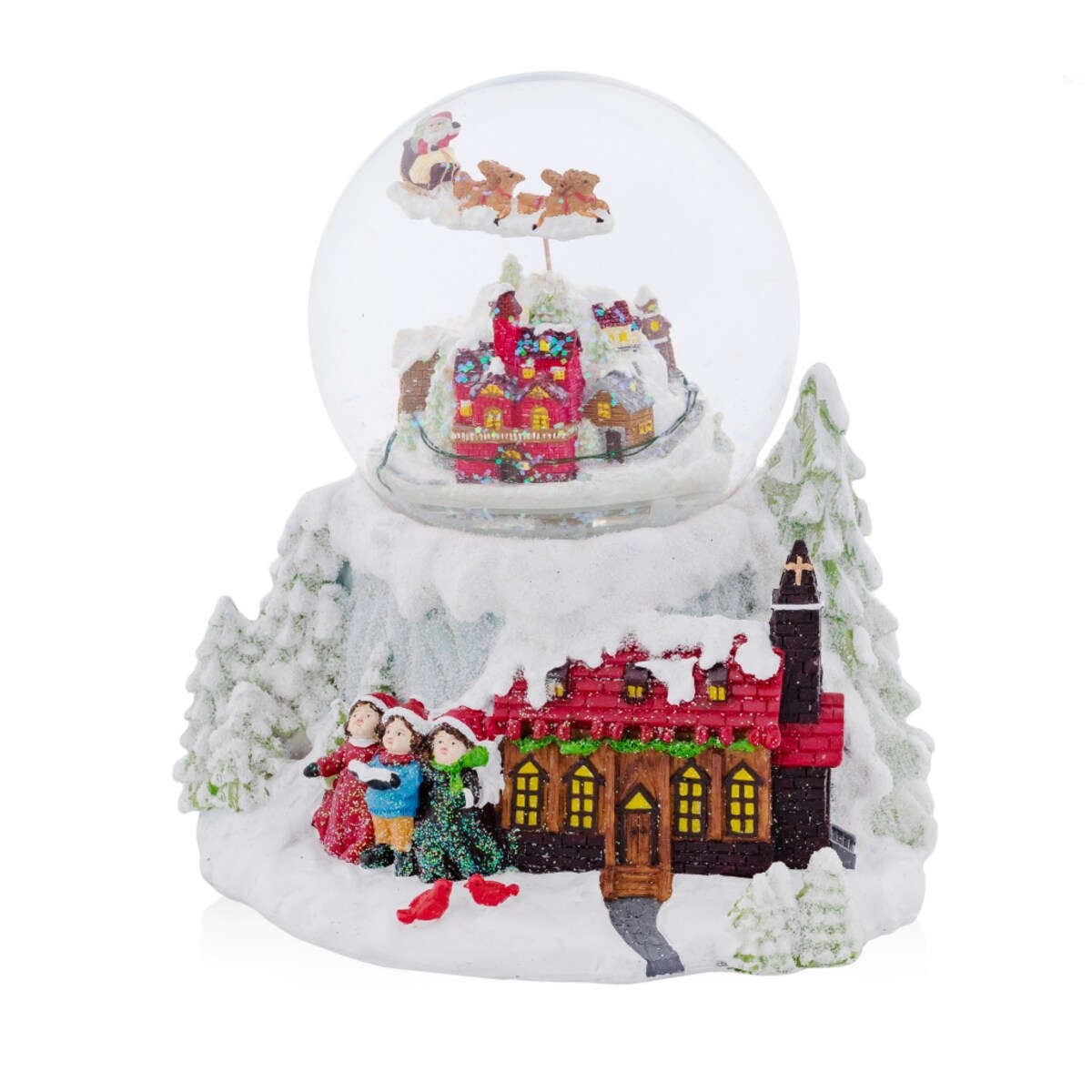 Kula Z Pozytywką Flyingsanta