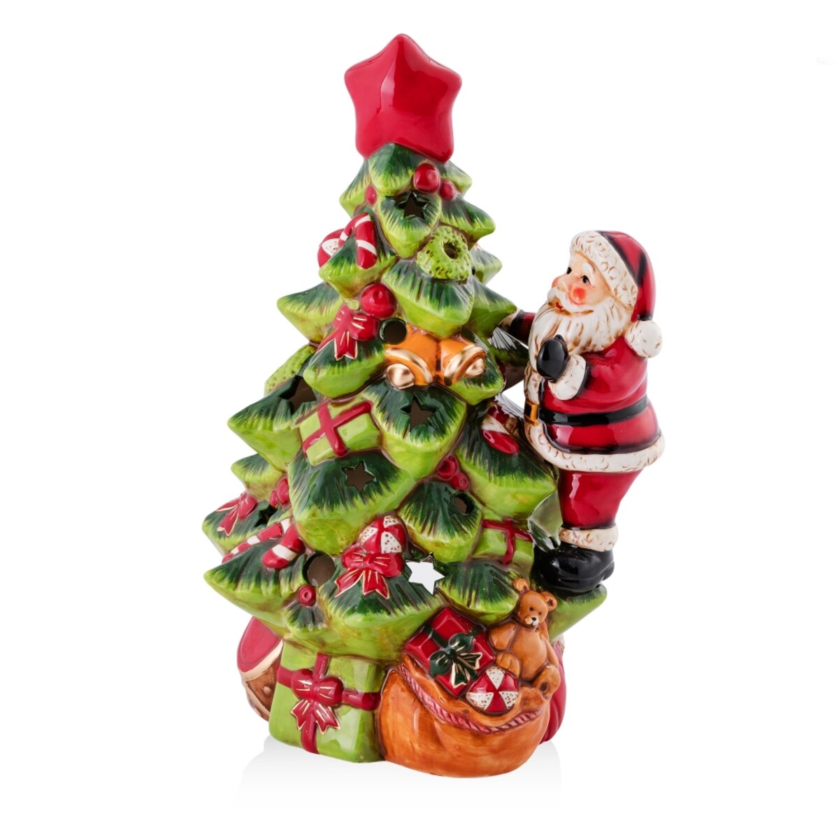 Świecznik Leathertree