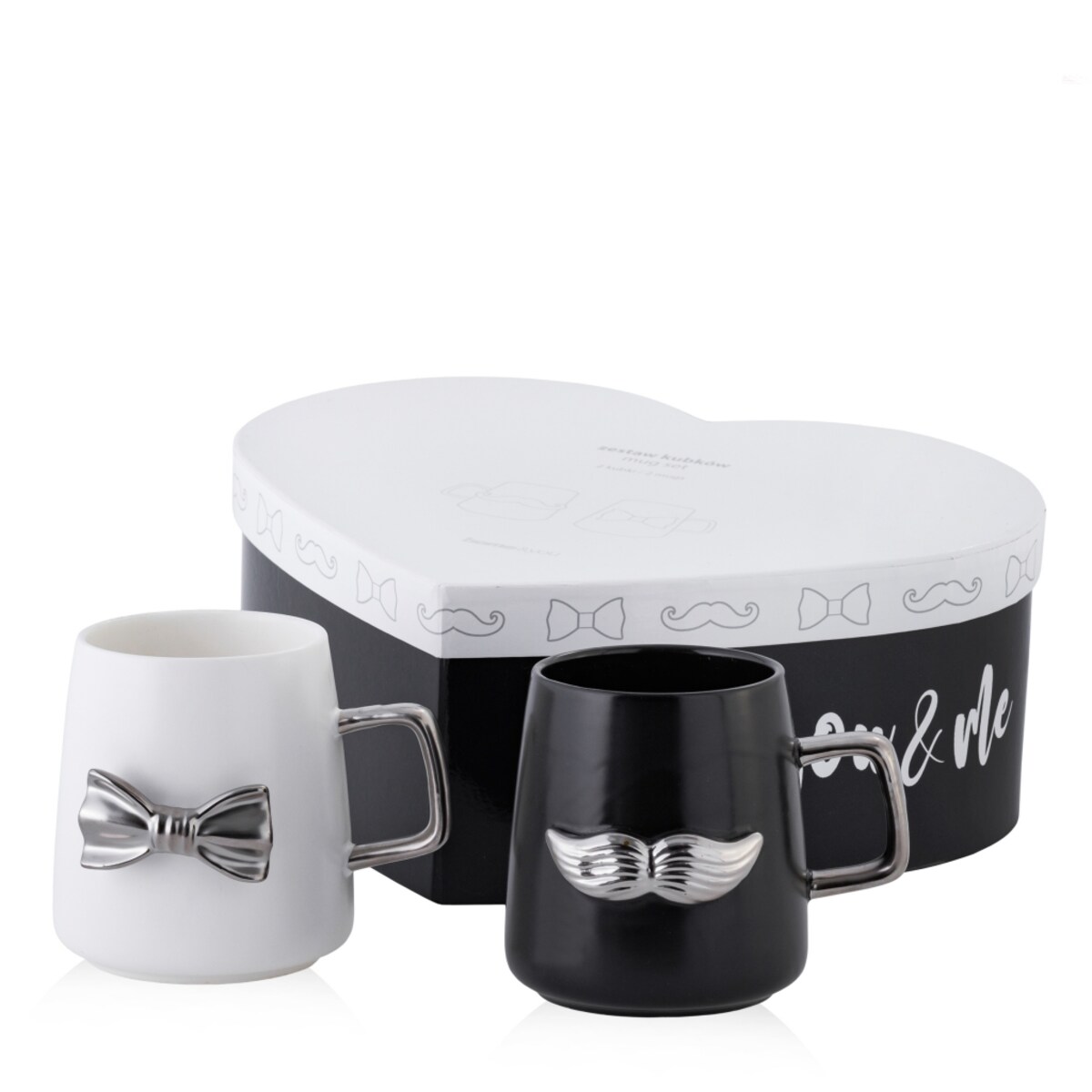 Komplet Kubków You and Me