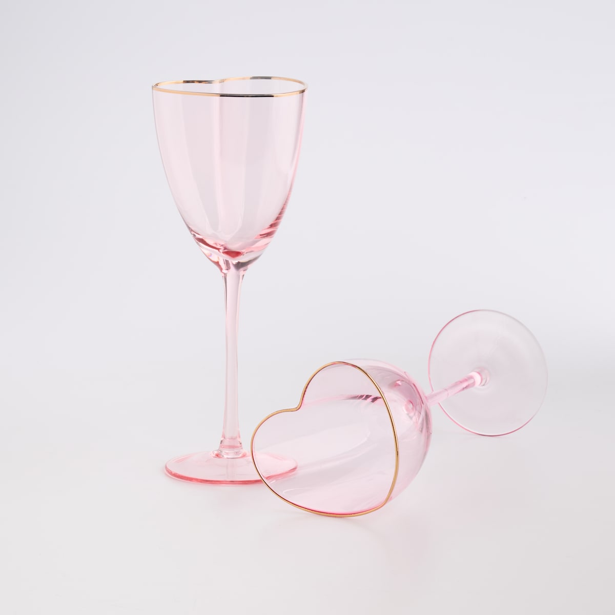 Komplet Kieliszków Do Wina Lovelis z motywem serc