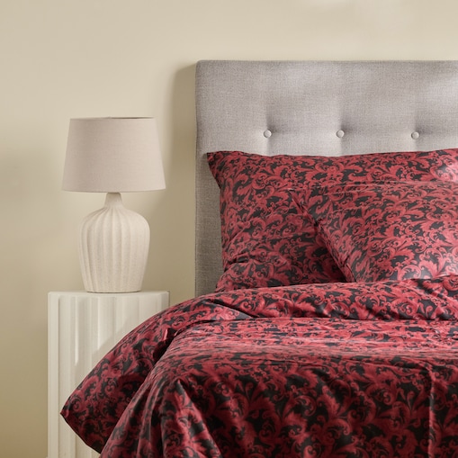 Pościel z bawełny satynowej Vilario 160x200 cm z motywem arabeski