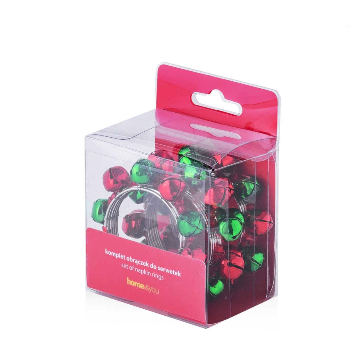 Komplet Obrączek Do Serwetek Santa Bells