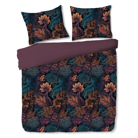 Pościel Z Mikrofibry Cosimira 200x220 cm z motywem liściastym