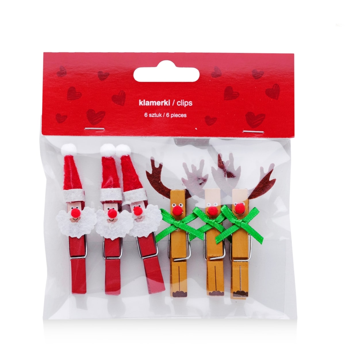 Komplet Klamerek Christmas Couple