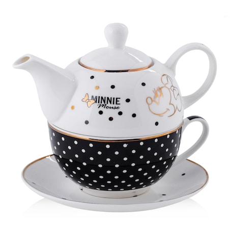 Czajniczek Z Filiżanką Minnie Dots