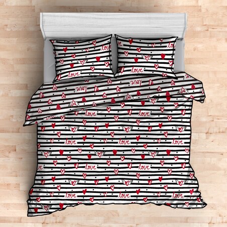 Pościel Z Bawełny Satynowej Lovis 200x220