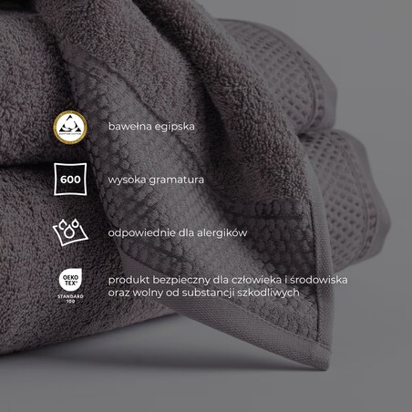 ręcznik z bawełny egipskiej Destello 70x130 cm