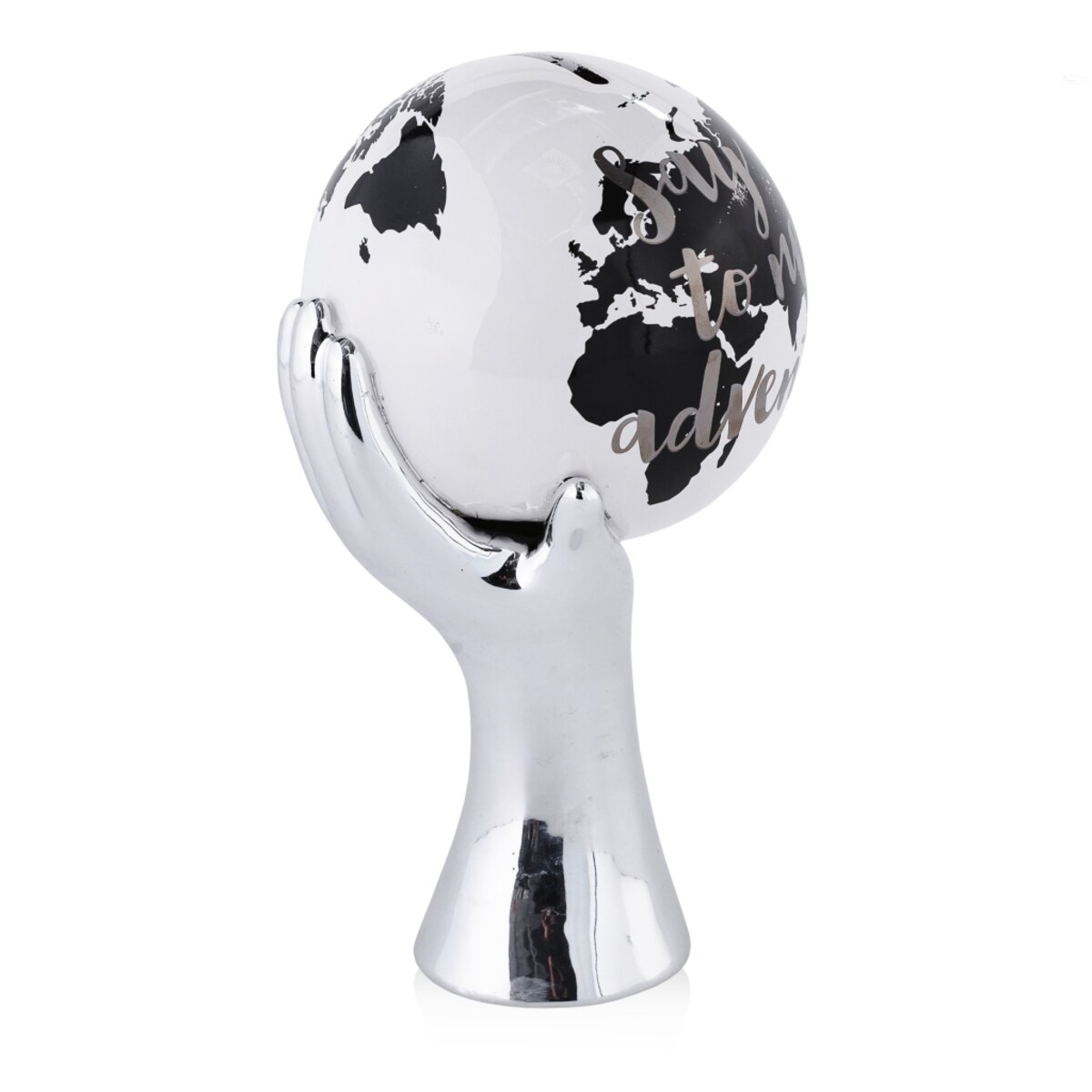 Skarbonka Globe On Hand