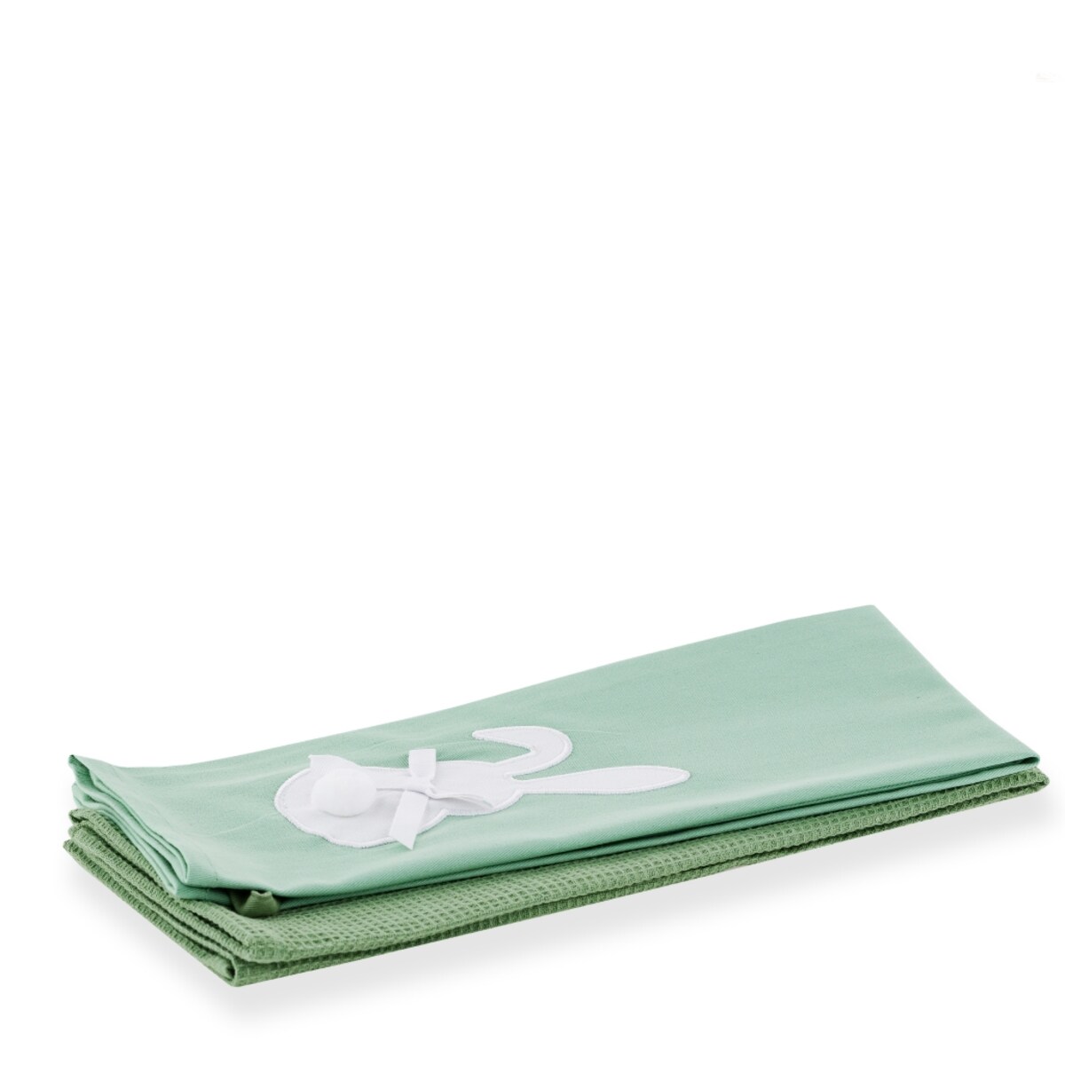 Komplet Ścierek Green Bunny
