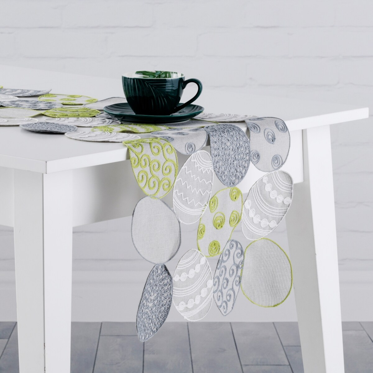 Bieżnik Scrolly Egg 35x175