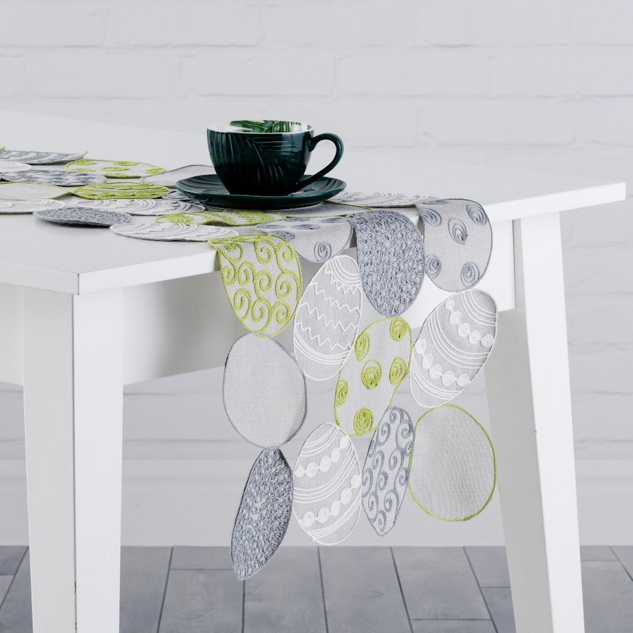 Bieżnik Scrolly Egg 35x175