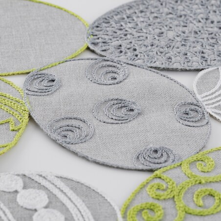 Bieżnik Scrolly Egg 35x175