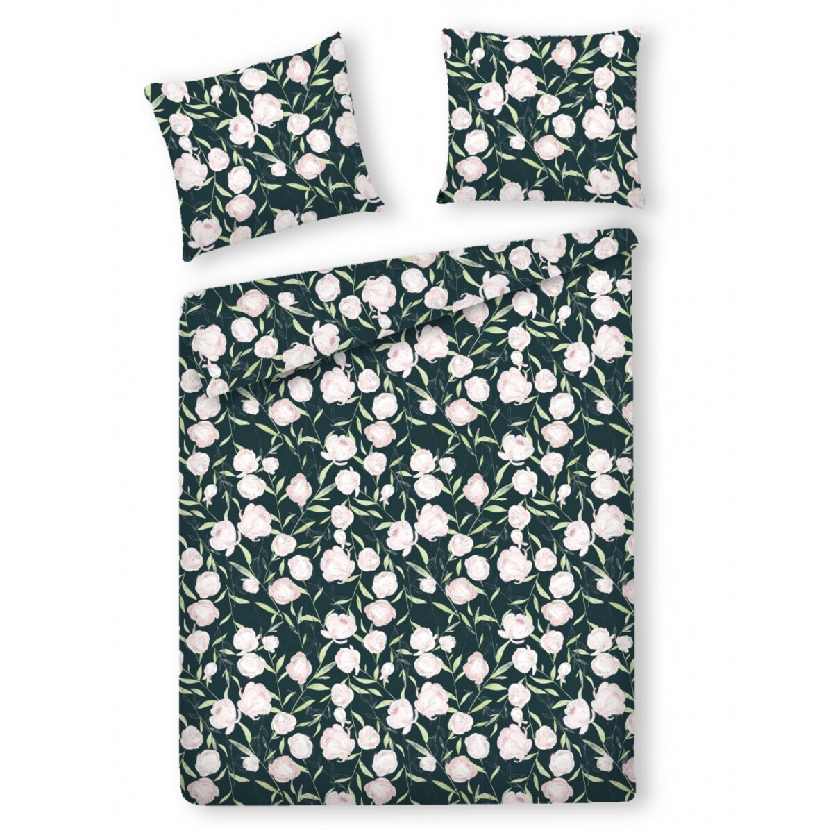 Pościel Z Bawełny Satynowej Peonio 160x200