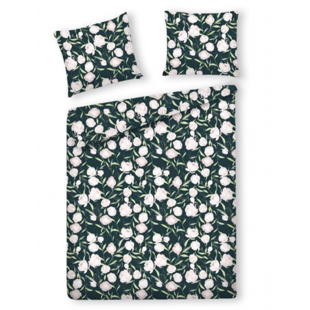 Pościel Z Bawełny Satynowej Peonio 160x200