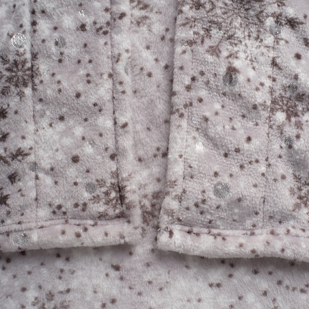 Szlafrok Snowf z motywem śnieżynki