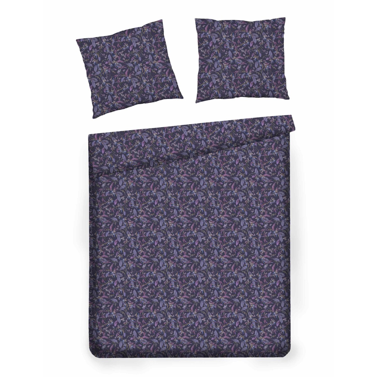 Pościel z bawełny satynowej Veriso 160x200 cm z motywem kwiatowym