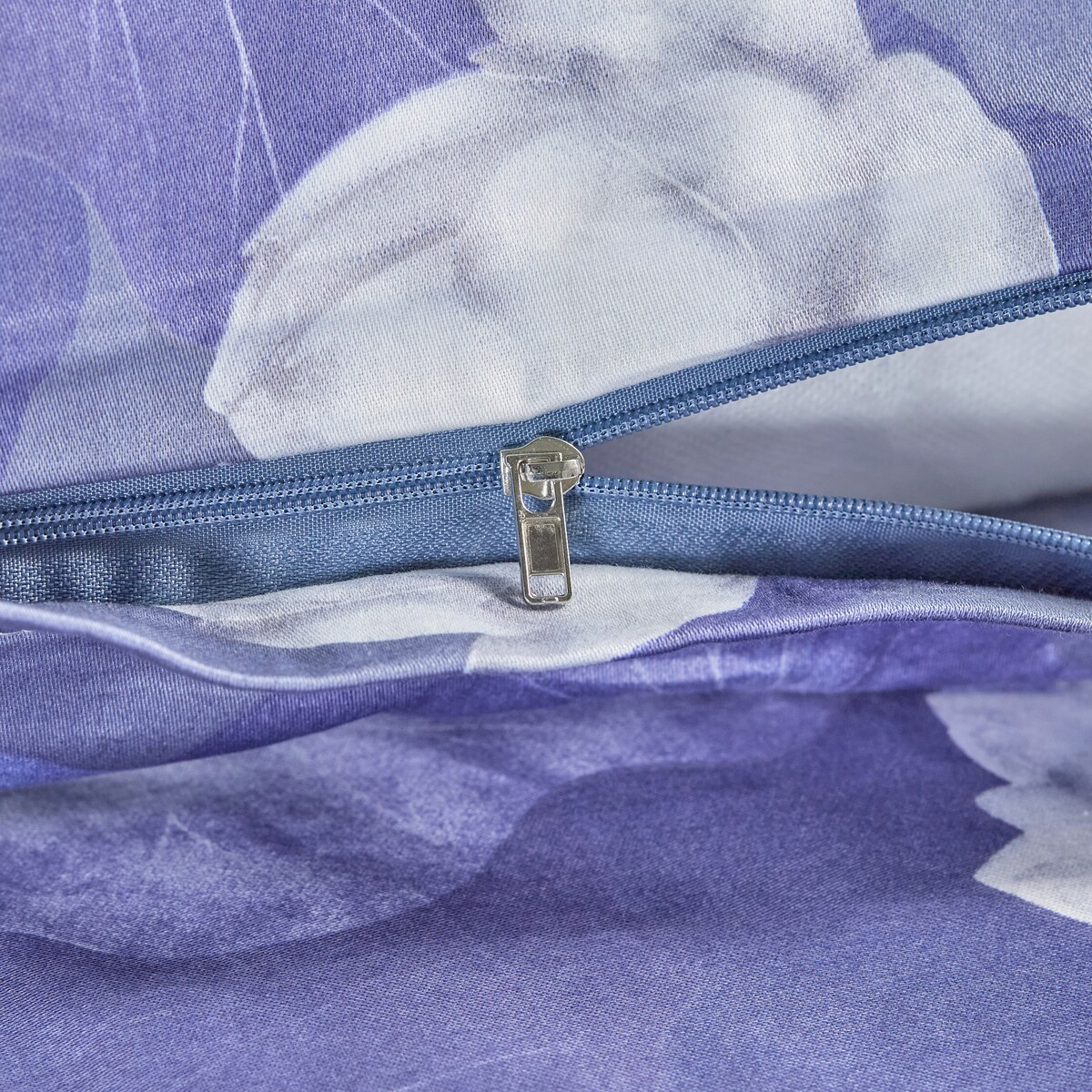 Pościel z bawełny satynowej Luci 160x200 cm z motywem morskim