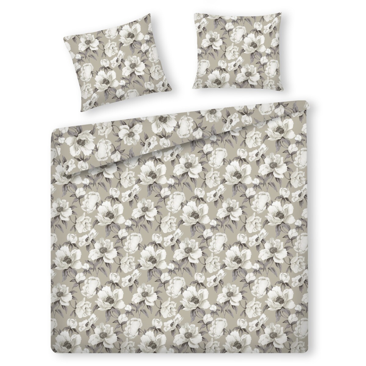 Pościel Bawełniana Aurelli 200x220 cm z motywem kwiatowym