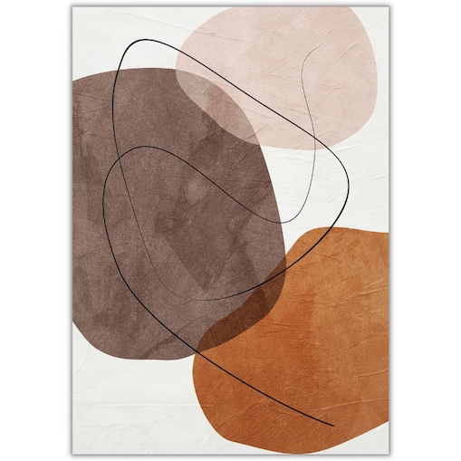 plakat neutral shapes 1 30x40 cm