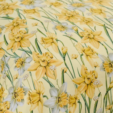 Pościel z bawełny satynowej Daffelis 200x220 cm z motywem kwiatowym