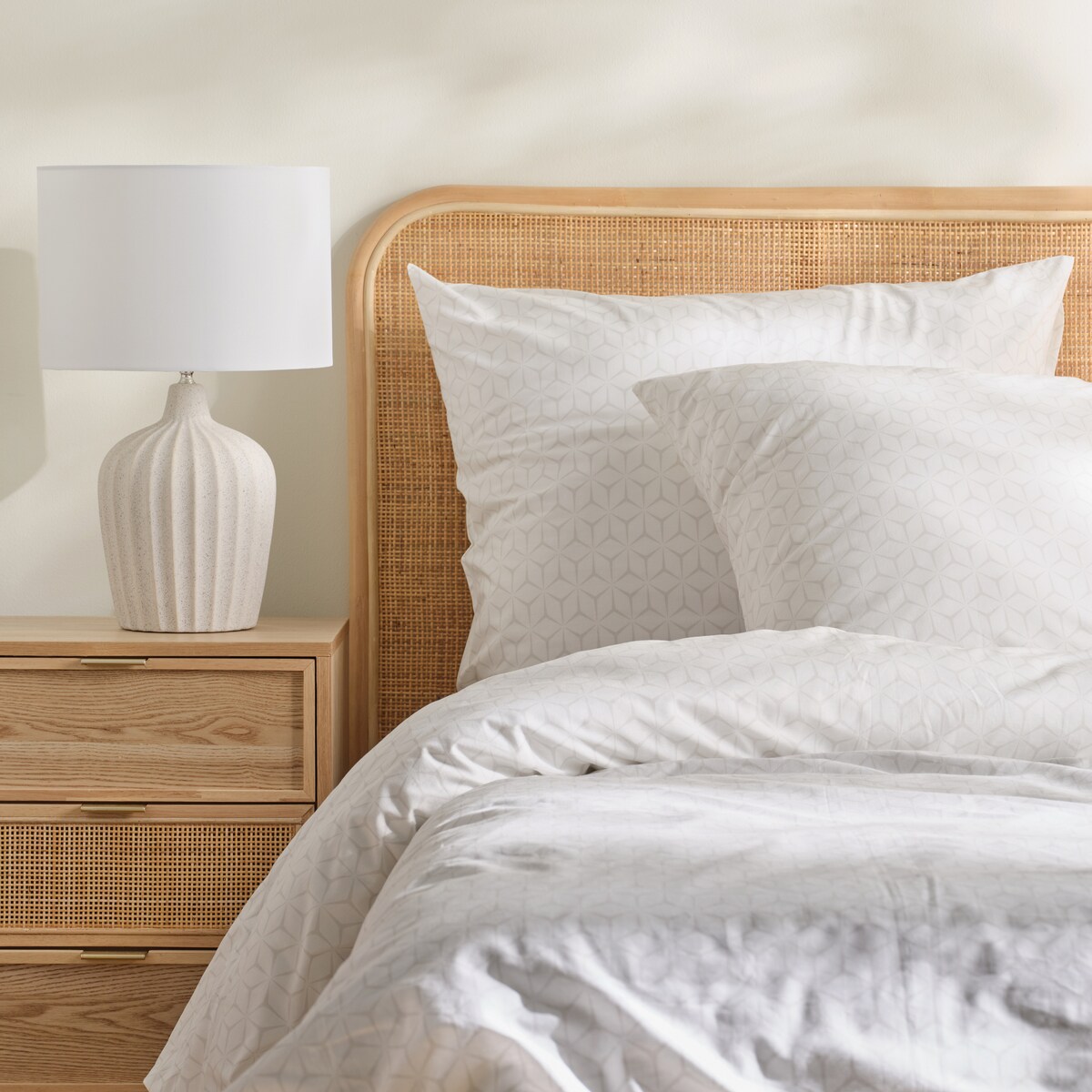 Pościel Bawełniana Virelli 200x220 cm z motywem geometrycznym