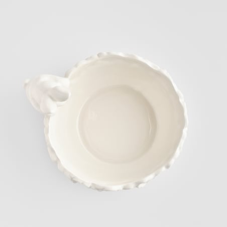 Miska Bellissima z motywem kwiatowym i królika