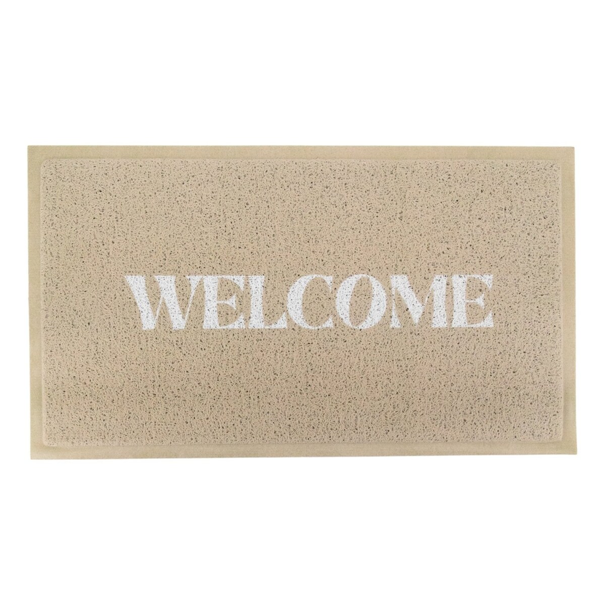 Wycieraczka Beżowa wycieraczka Welcome