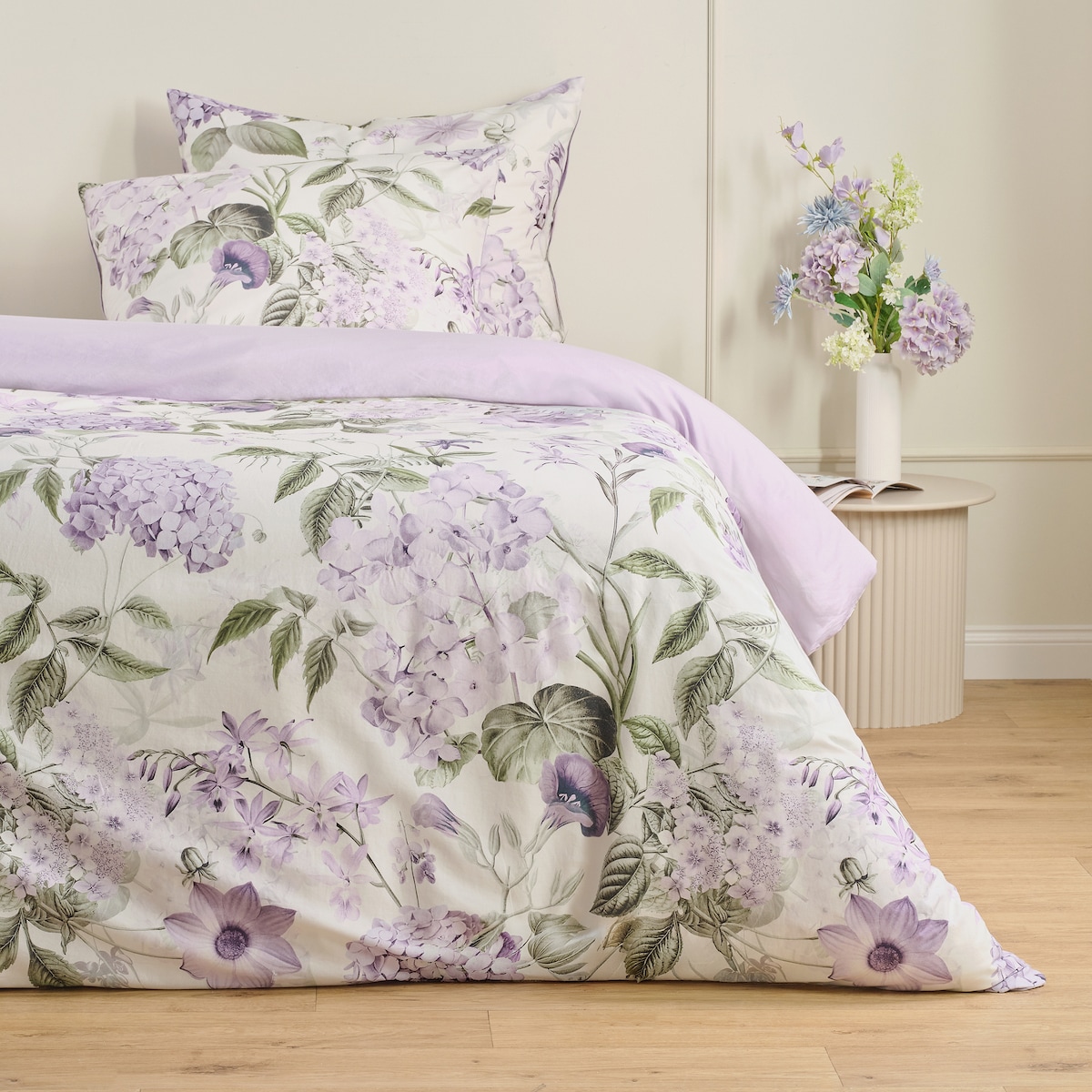 Pościel z bawełny satynowej Feyra 160x200 cm