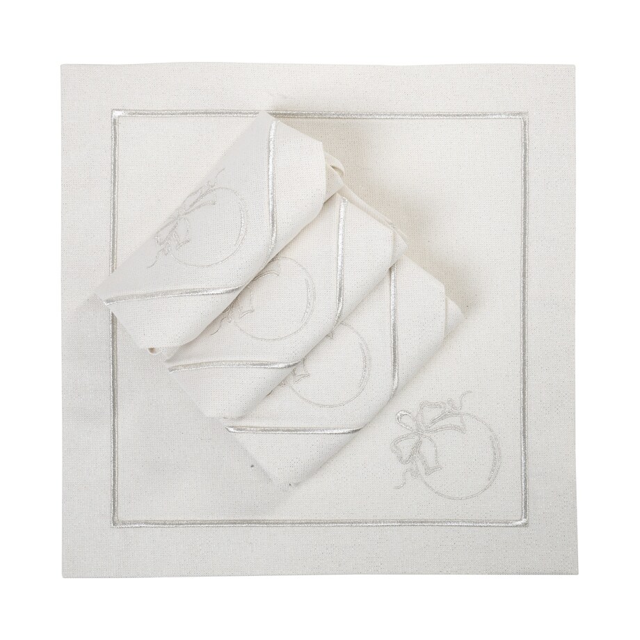 Serwetki Christmas Bauble Jouyful Christmas Silverline – 4 szt.