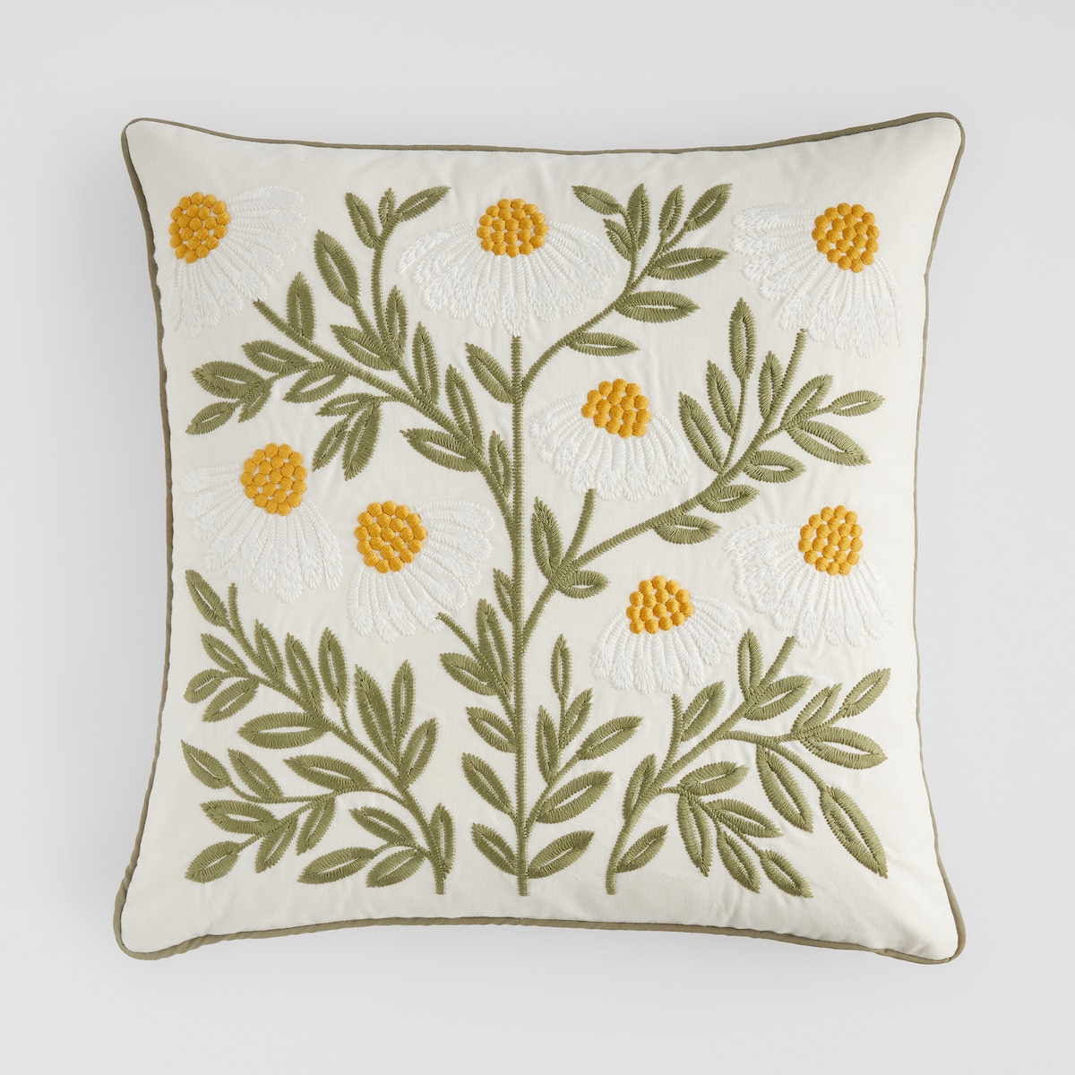 Poszewka Haftowana Rumianko 45x45 cm