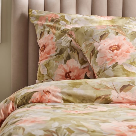 Pościel Z Mikrofibry Dalesso 160x200 cm z motywem kwiatowym