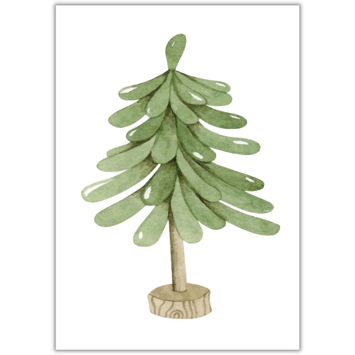 plakat choinka 70x100 cm