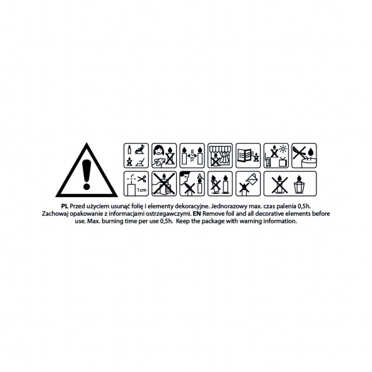 Komplet Świec Nicolao