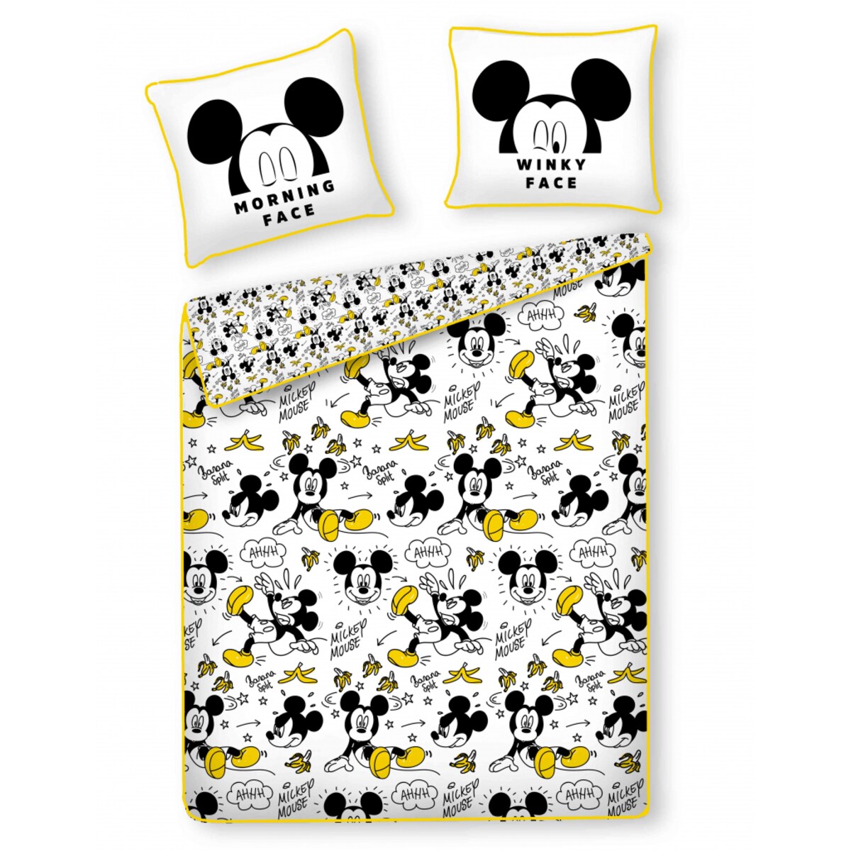 Pościel Z Bawełny Satynowej Mickeyteen 160x200
