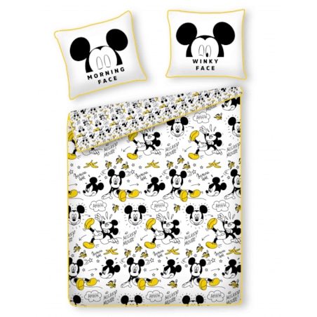 Pościel Z Bawełny Satynowej Mickeyteen 160x200