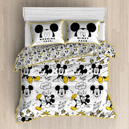 Pościel Z Bawełny Satynowej Mickeyteen 160x200