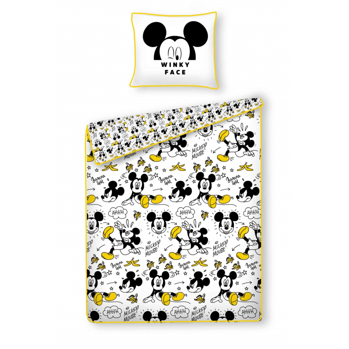 Pościel Z Bawełny Satynowej Mickeyteen 140x200