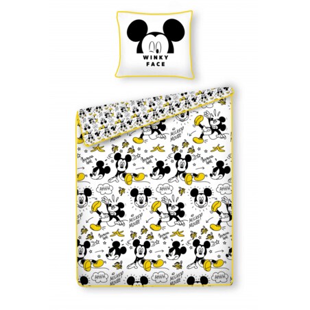 Pościel Z Bawełny Satynowej Mickeyteen 140x200